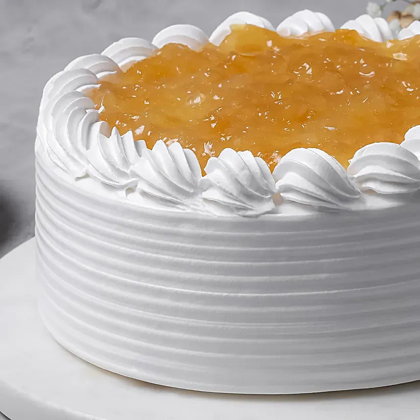 Tropical Pineapple Cream Cake (500 g)