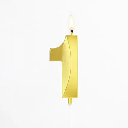 Customizable Number Candle