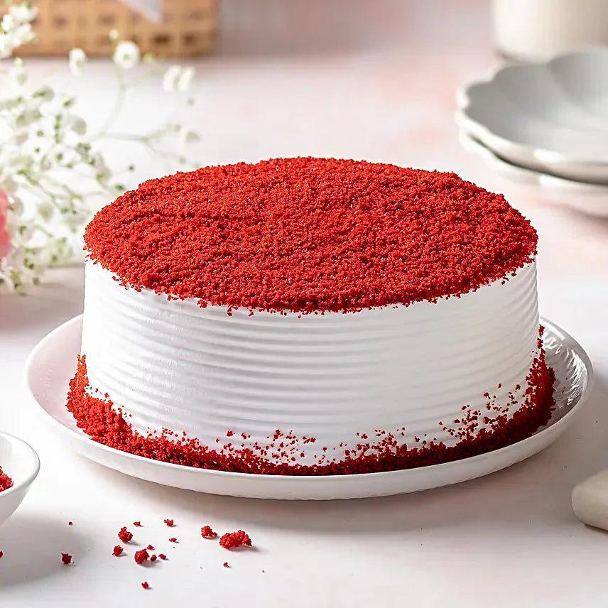 Classic Red Velvet Cream Cake (1 kg)